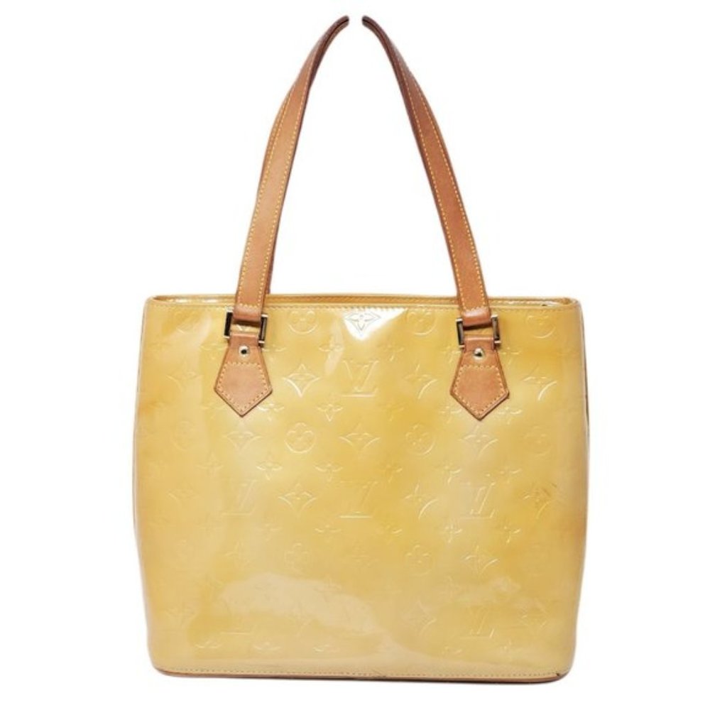 100% Auth Louis Vuitton Houston Vernis Tote Bag